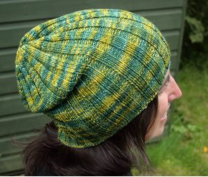 slouchy beanie hat merino wool silk