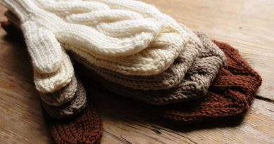 easy knitting pattern for mittens in five sizes