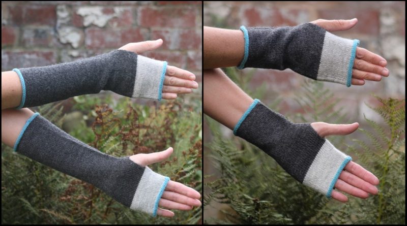 fingerless gloves arm wrist warmers