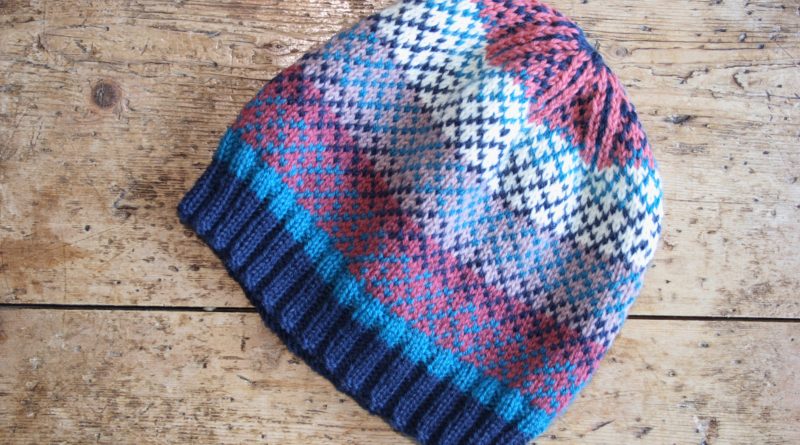 Pendle hat – knitting pattern using stranded knitting