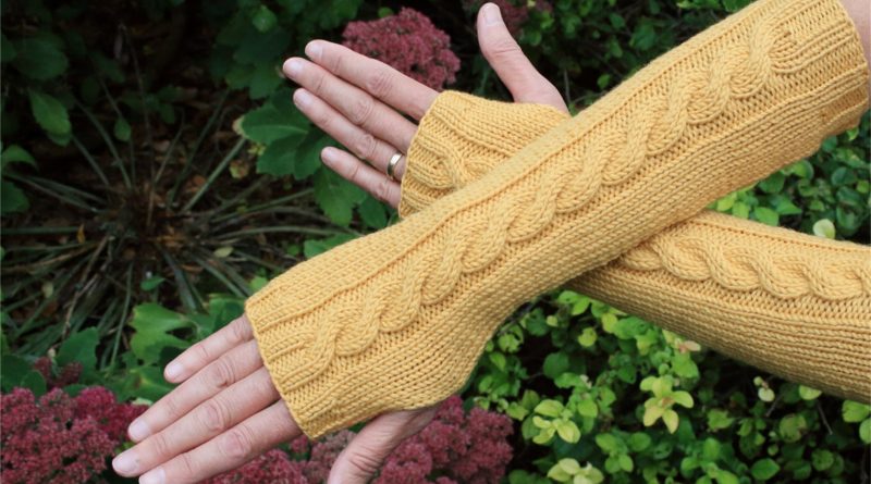 Quick and Easy Armwarmers – knitting pattern