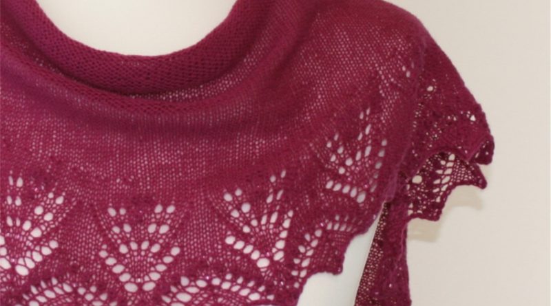 Silvia by the sea – knitting pattern for lace shawl