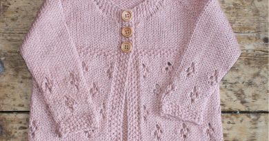 Ada cardigan – intermediate knitting pattern