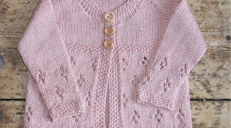 Ada cardigan – intermediate knitting pattern